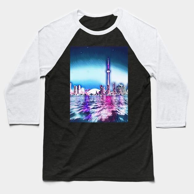 TORONT CITY Baseball T-Shirt by Art by Eric William.s